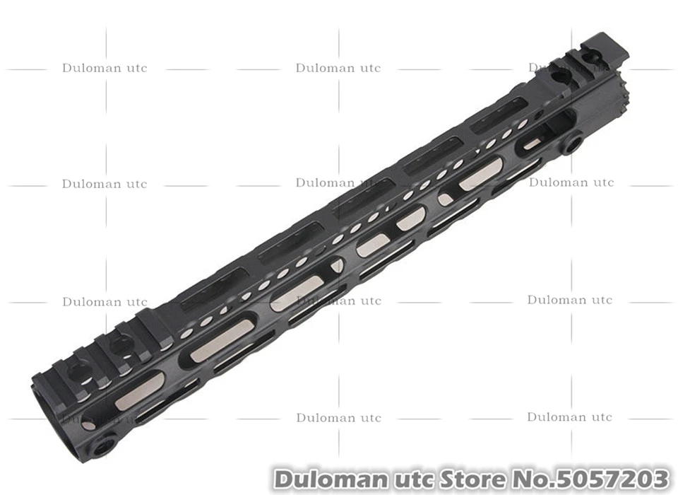Duloman utc MI M-LOK ультра легкий свободный поплавок Handguard Тактический CNC 12,5 дюймов поручень для страйкбола AEG/GBB винтовки