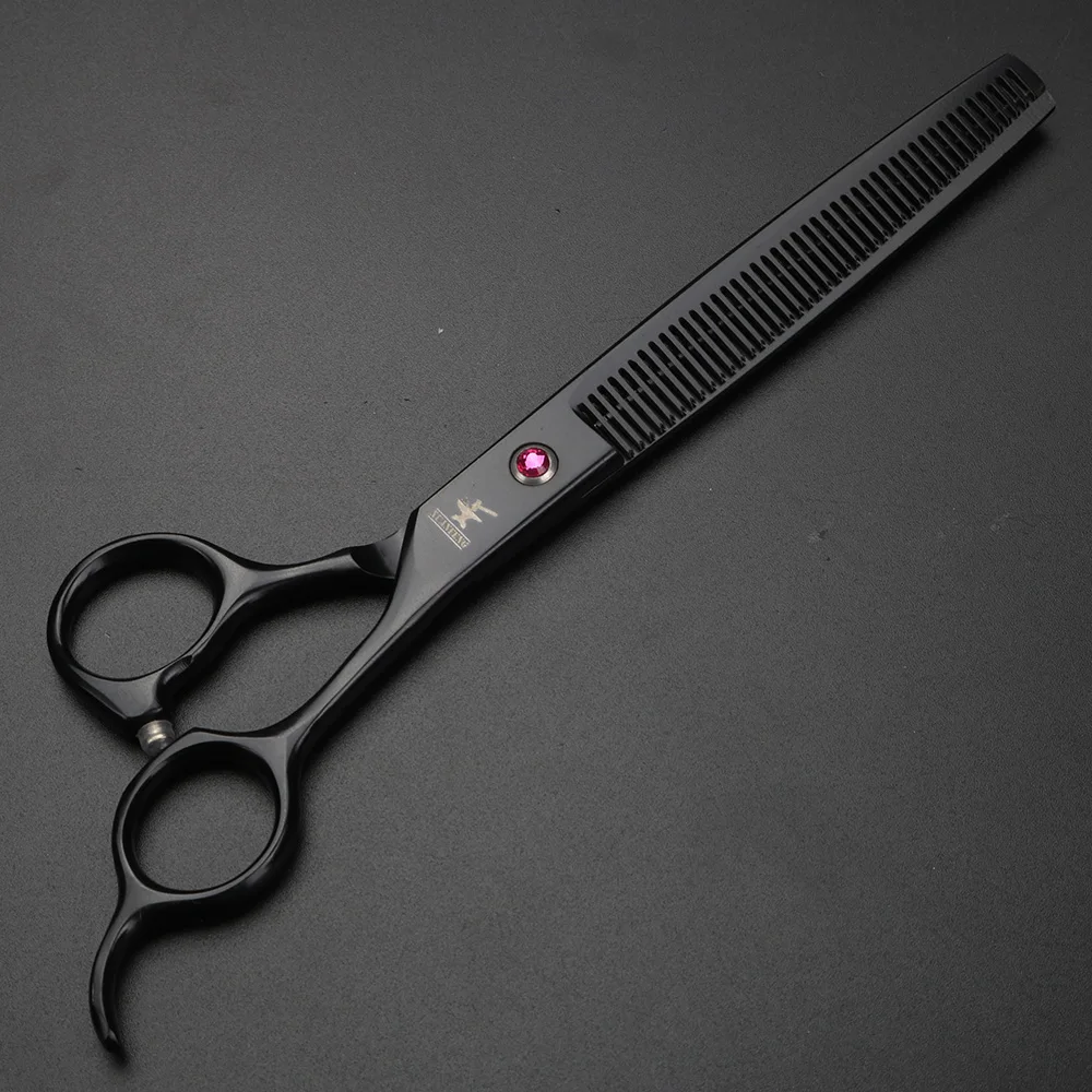 XUANFENG 8 Inch Hair Scissors Dog Grooming Cutting Shear Barber Tool Kit for Cat Animal Set with Bag Comb | Красота и здоровье