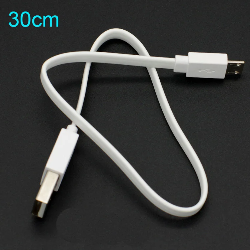 Выделенный micro USB зарядный кабель Порт D + Andrews плоский короткий Перемычка