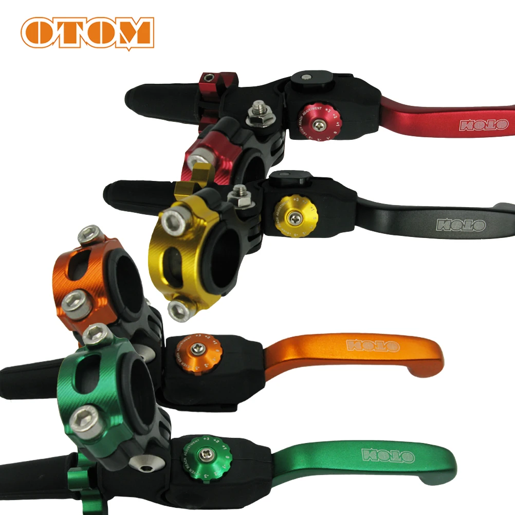 OTOM рычаг сцепления для мотоцикла кросс байка защита от падения складной