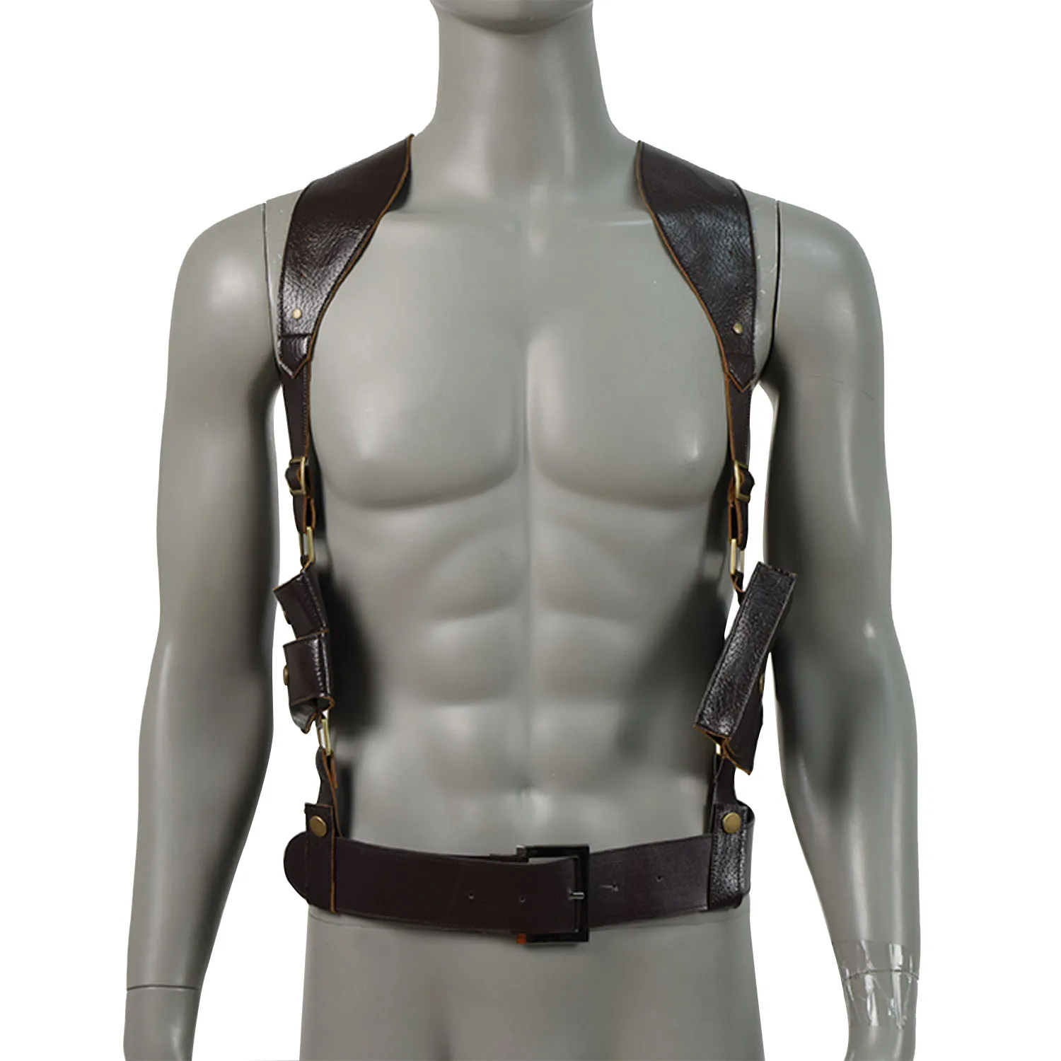 Cossky Drake косплей костюм PU кобура аксессуары