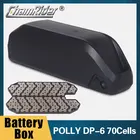 Чехол для аккумулятора Polly Down Tube Downtube Electric bike E-bike 10S 6P 7P 13S 14S 5P, никелевые полосы, 18650 ячеек