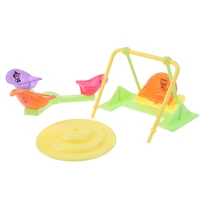 girl play house doll amusement park doll swing toy accessories for doll slide amusement park slide swing accessories