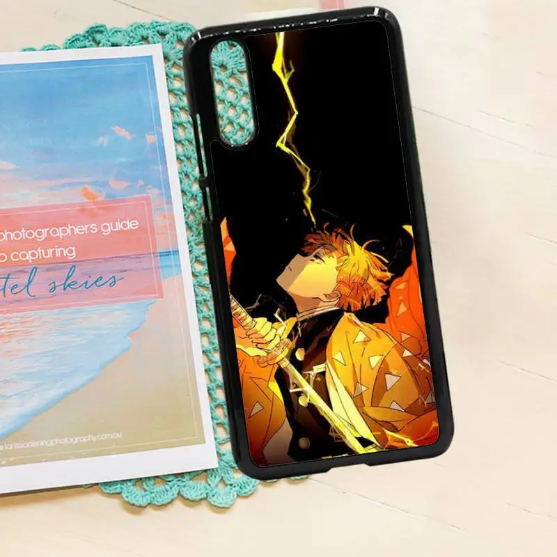 

Anime Demon Slayer Kimetsu no Yaiba Phone Case PC for iPhone 11 12 pro XS MAX 8 7 6 6S Plus X 5S SE 2020 XR