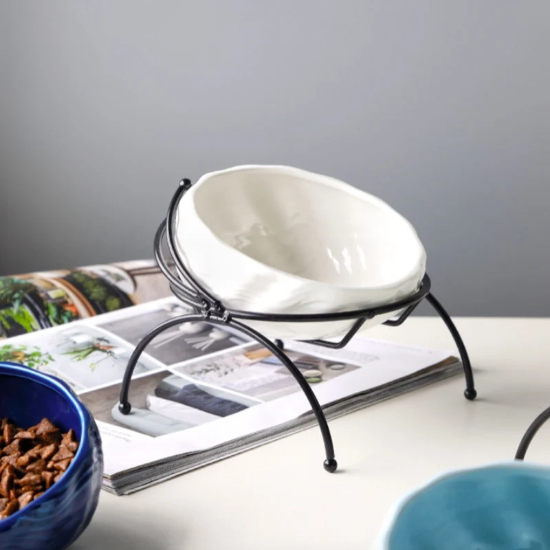 Красивая пиала для кошек и собак защиты керамика позвонка 15 градусов Диаметр