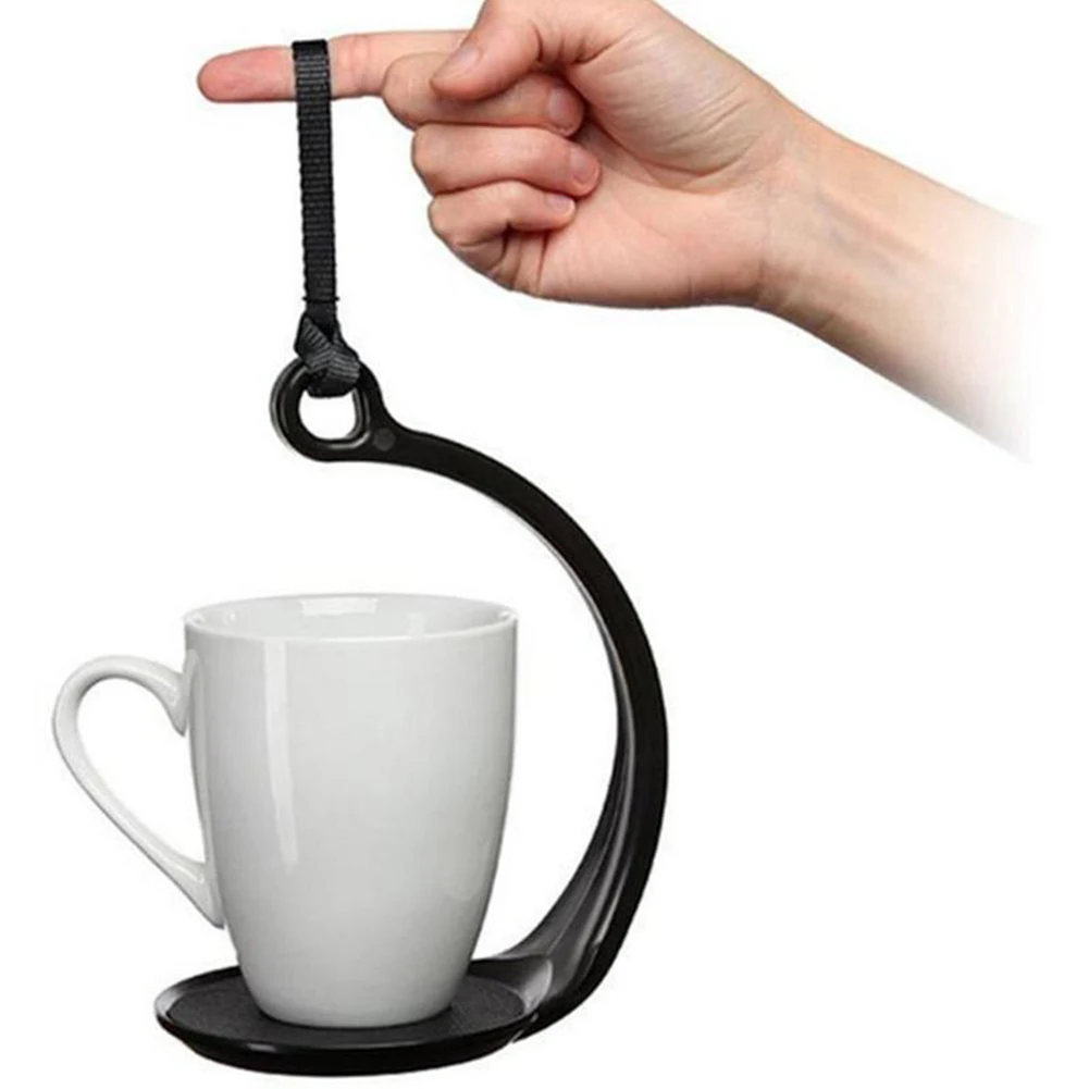 

Plastic Spill Stopper Coffee Tea Cup Mat Not Spill Coaster Handle Mug Holder Anti Overflow Lid Home Kitchen Cooking Accessories