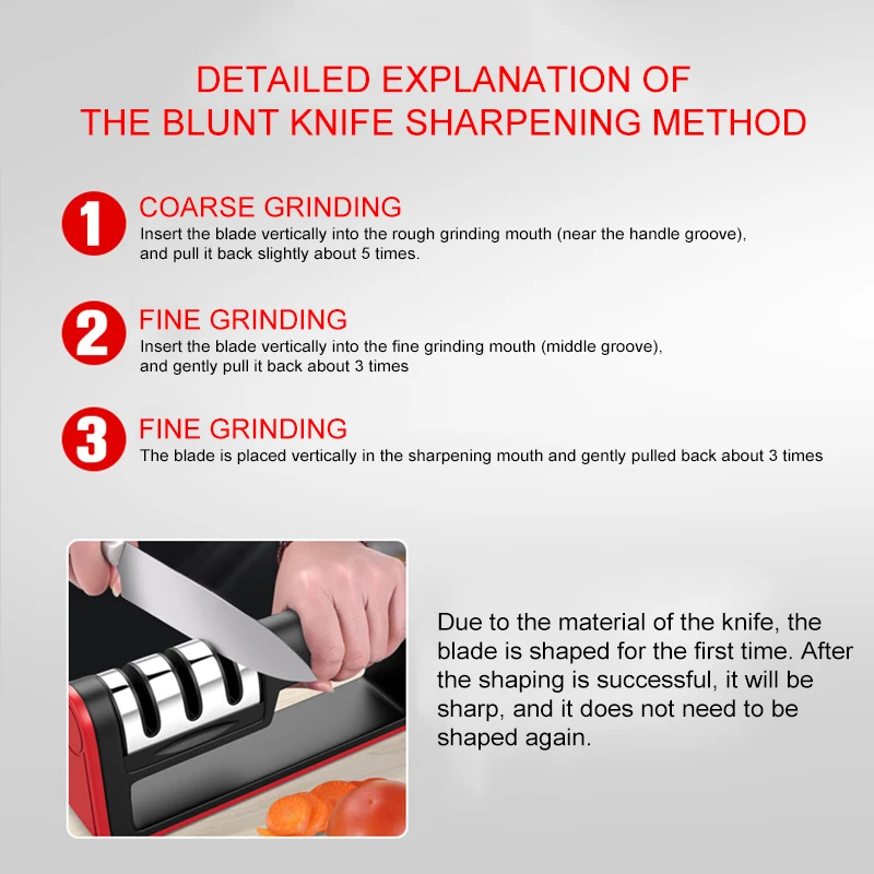 Многофункциональный 3-ступенчатый точильный инструмент камень для острых ножниц