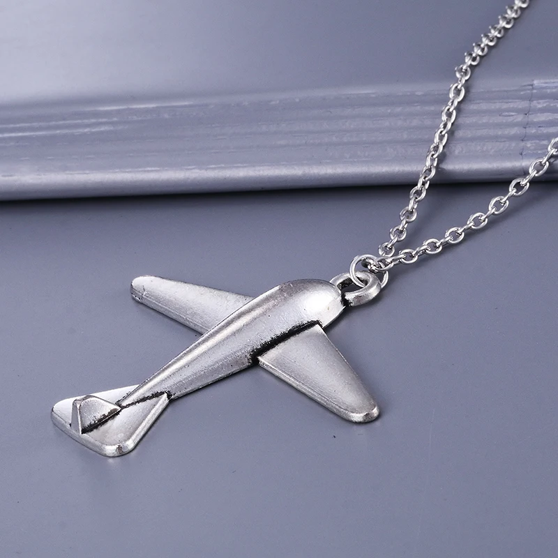 Модные украшения винтажное ожерелье самолеты подвеска для мужчин и женщин |