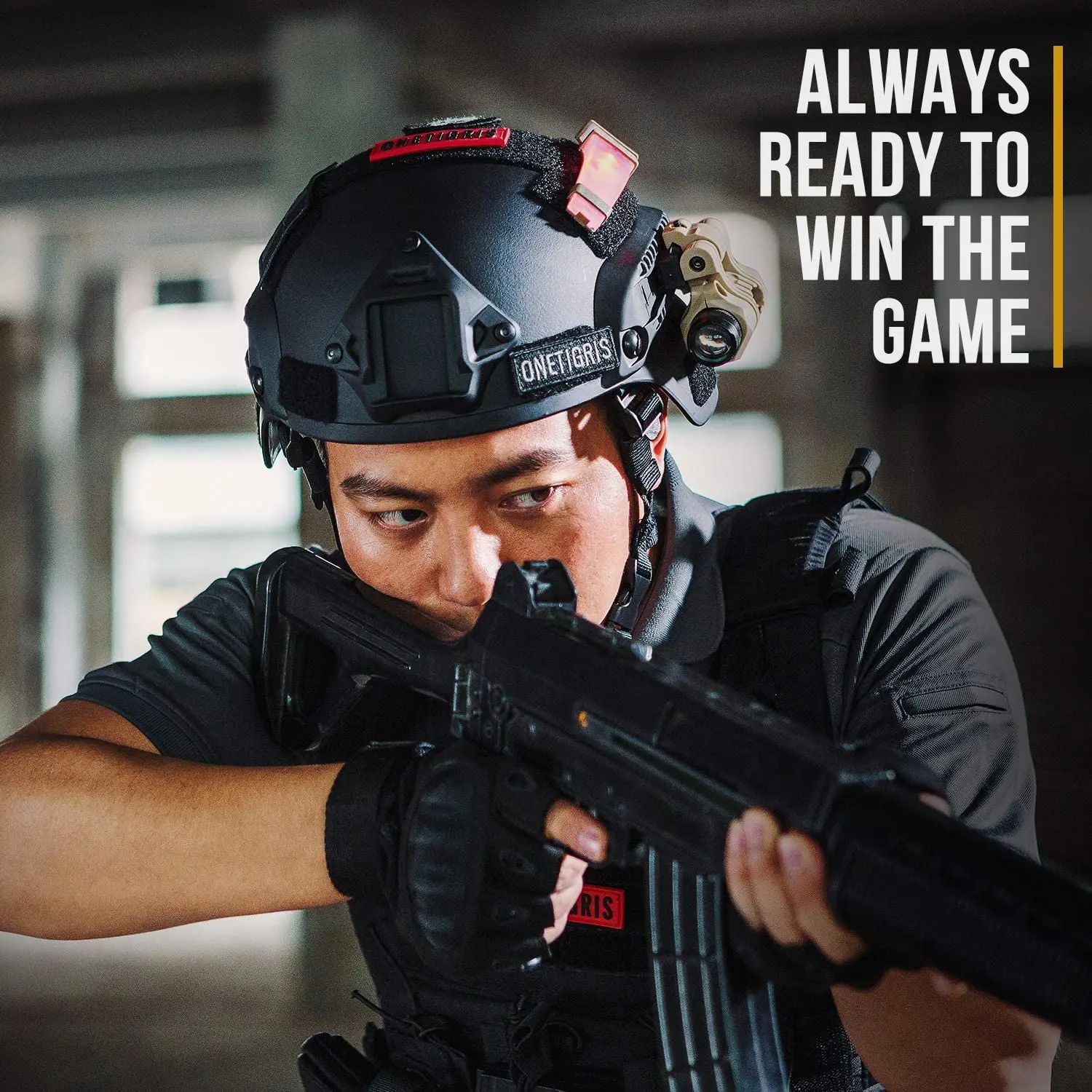 Качественный легкий шлем OneTigri MICH2000 тактический для страйкбола MH улицы Painball CS SWAT