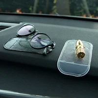 1pc multi function instrument panel storage sticky pad can be placed mobile phone glasses car anti slip mat silica gel magic mat
