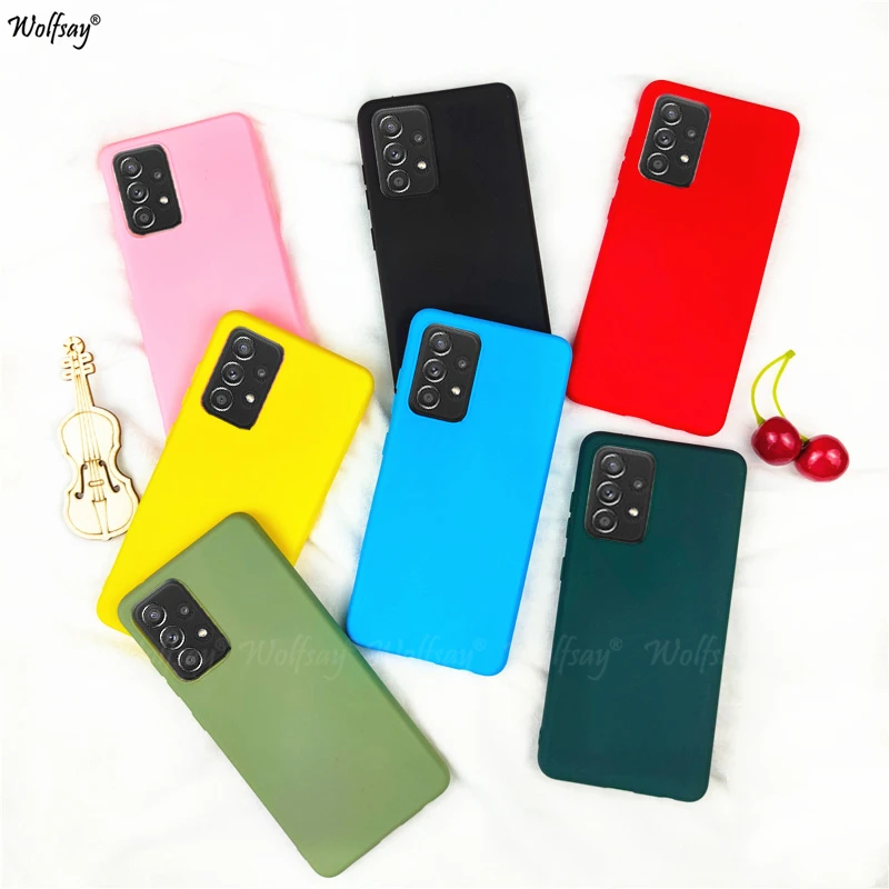 

Силиконовый чехол из ТПУ для Samsung Galaxy A52s, резиновый защитный чехол для Samsung A52s, A52, A72, A03s, A22, M22, M32, S21, чехол для Galaxy A52s