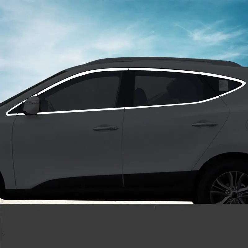 Автомобильный хром Automovil авто корпус окна экстерьера автомобиля Стайлинг