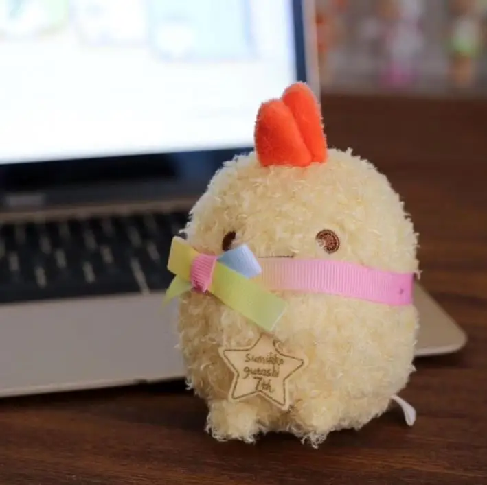 1 1 шт. новые творческие Kawaii с украшением в виде банта шляпа Сумико гураши Сан-х подвесные плюшевые игрушки Рождественский подарок на день рождения - Цвет: 1
