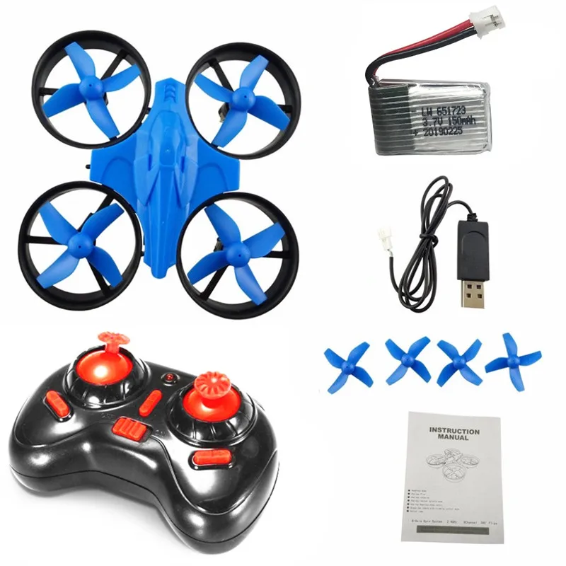 W/ 2 предмета батареи H36 4G 4CH 4 Axis Gyro RC Quadcopter RTF UFO Мини дрона с дистанционным