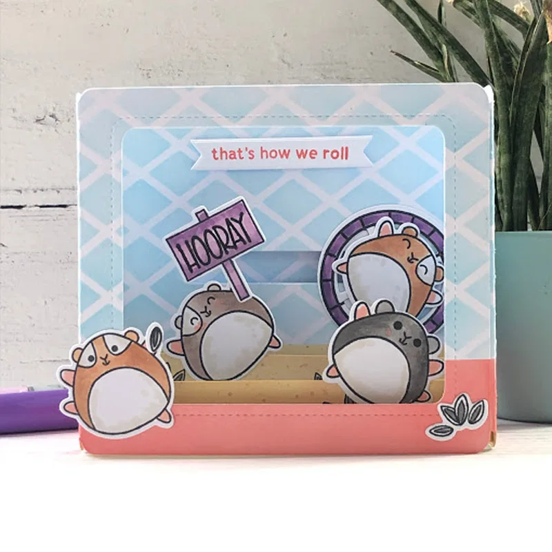 Трек слайдер колесо Радуга шар подарочная шкатулка из бамбука резки штампы и