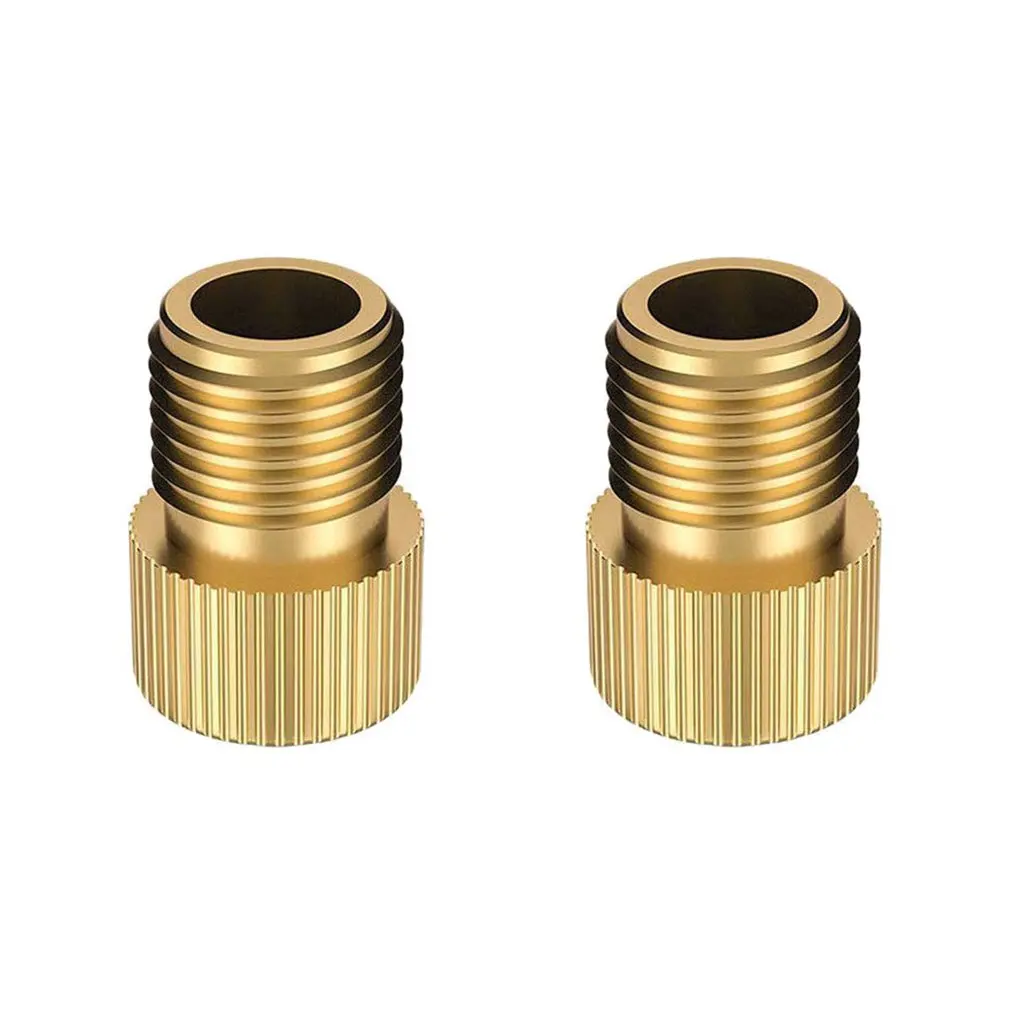 

2pcsPumps Bicycle Convert Presta to Schrader Bike air Valves Adaptor adapters wheels gas nozzle Tube Tool