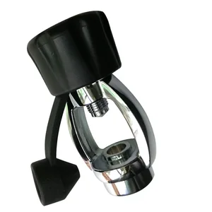 Переходник регулятора DIN-хомута, 300 бар, 4500 фунтов на квадратный дюйм, резервуар для дайвинга, клапан высокого давления, Din-станция с пылезащитной крышкой