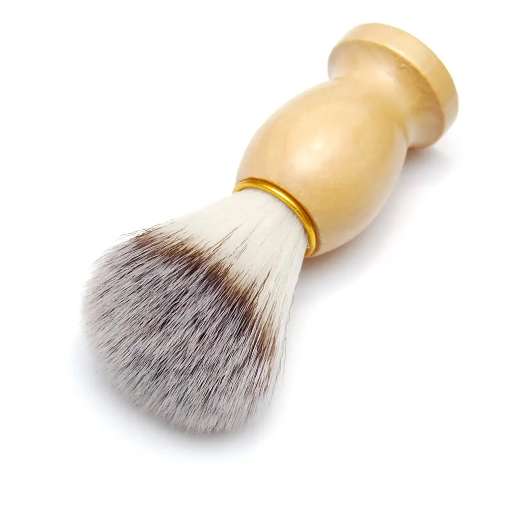 

Men Shaving Brush Badger Hair Shave Wooden Handle Facial Beard Cleaning Appliance High Quality Pro Salon Tool Safety Razor Brush