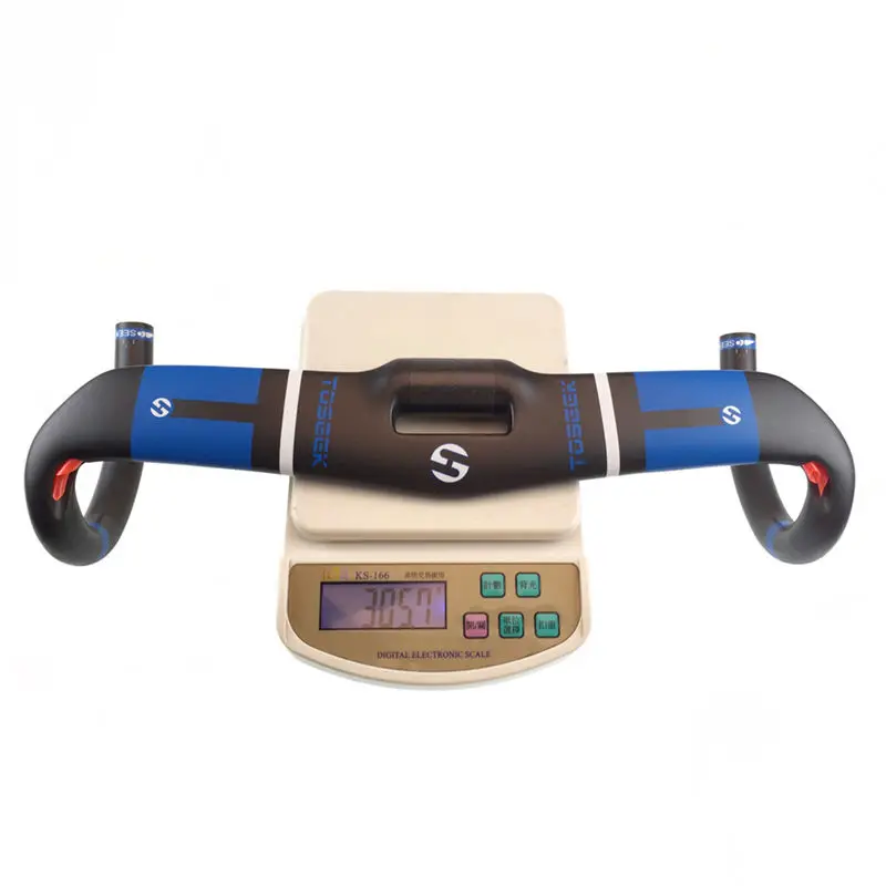 TOSEEK полностью из углеродного волокна руль согнутый бар для шоссейного