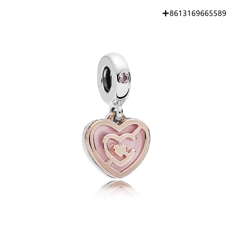 

100% 925 Pure Silver 1:1 Reproduction Love Avenue Bead Factory Direct Batch Free