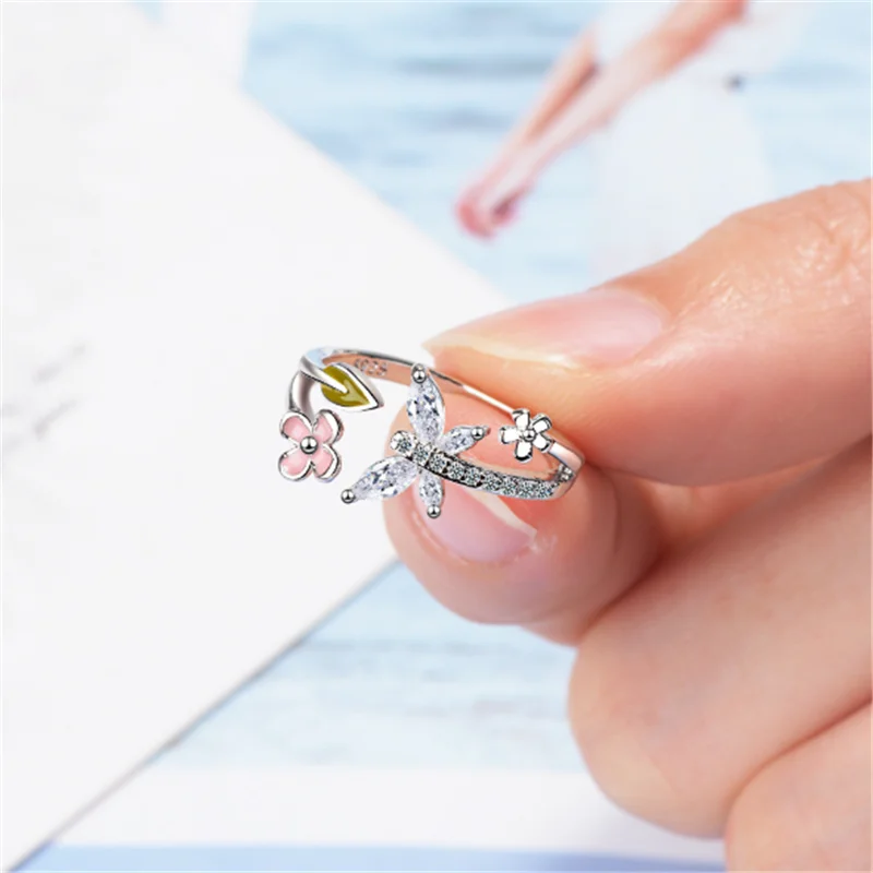 Корейская версия дизайнерских холодных небольших свежих кристально