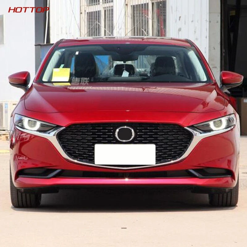 

ABS Red Inner Door Handle Cover Door Bowl Frame Trim Sticker for Mazda 3 axela 2020