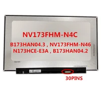 173 FHD IPS LCD Screen Display LED Panel Matrix NV173FHM-N4C BOE0825 B173HAN042 AUO429D 30 pins 60HZ 72 NTSC free shipping