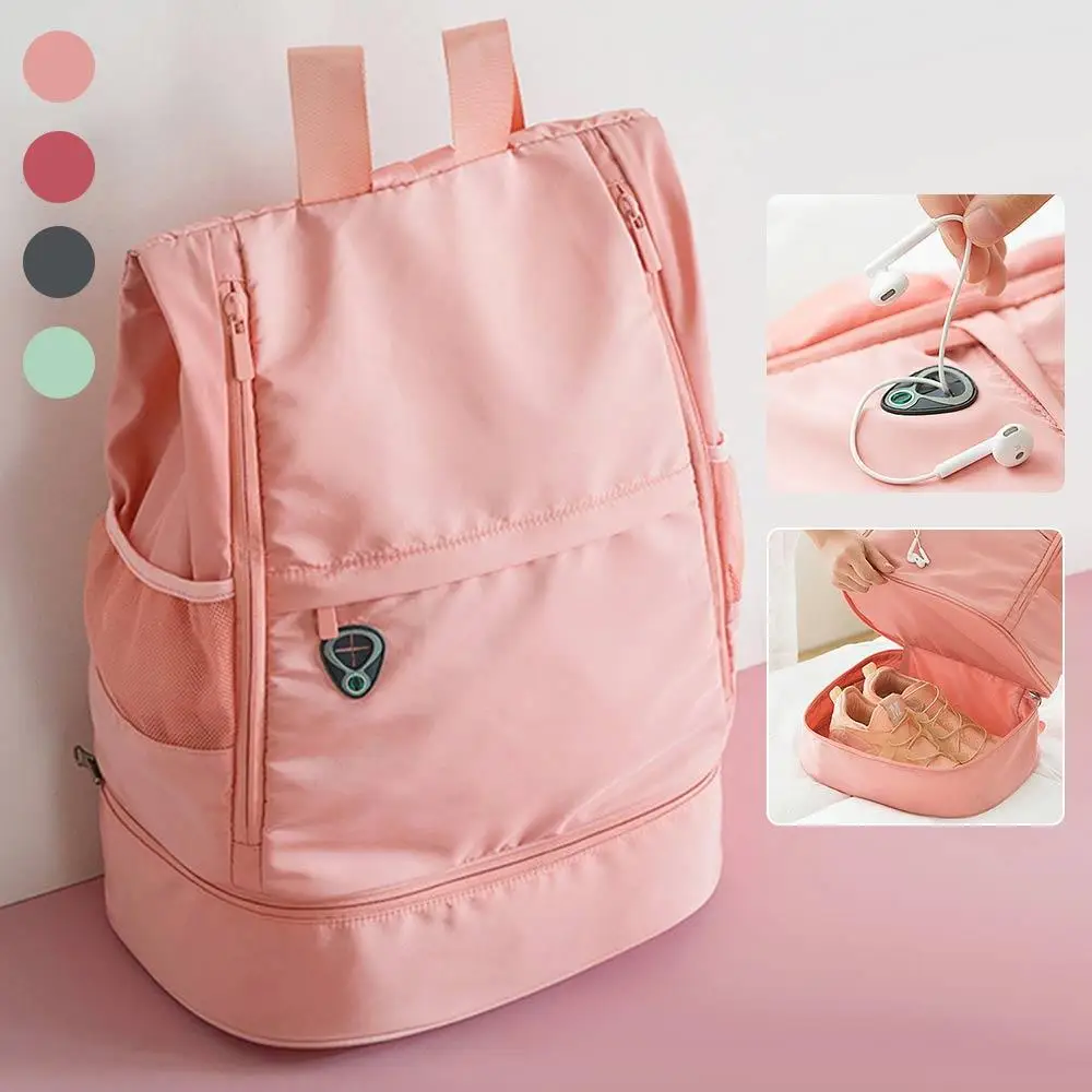 

Fashion Travel Bag Sport Bag Waterproof Couple Handbag Crossbody Bags Luggage Gym Bag Multifunction Dry-Wet Separation Big Size