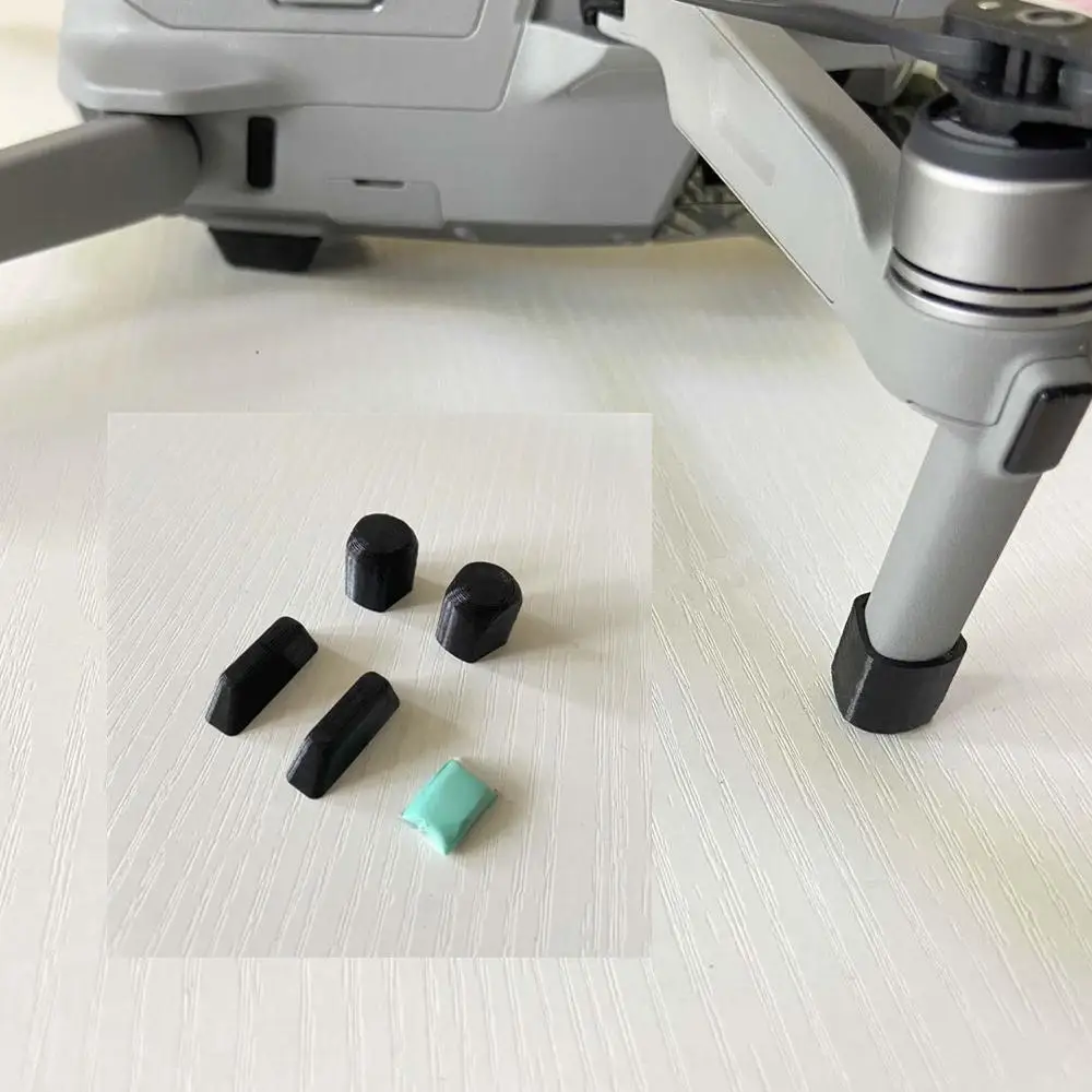 4 шт. мягкие комплекты шасси для DJI Mavic Air 2 Drone 3D печать ноги усиленный удлинитель