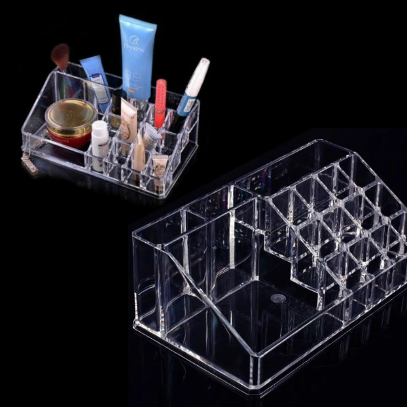 Органайзер для макияжа коробка хранения акриловый макияж косметический ящик