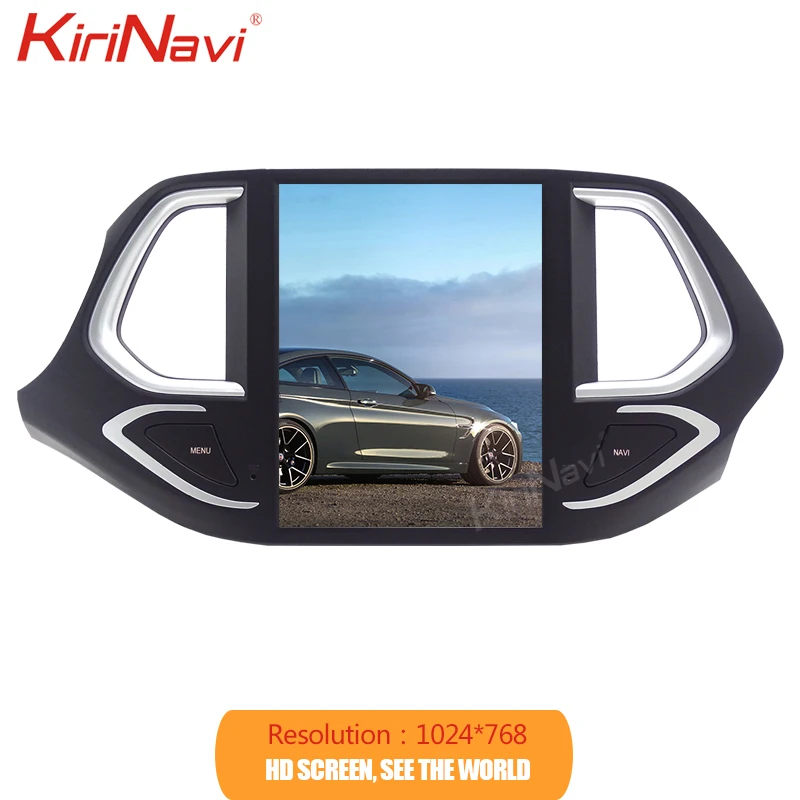 Вертикальный экран KiriNavi в стиле Tesla 10 4 '✝in Android 8 1 для автомобиля Trumpchi GS4 Dvd