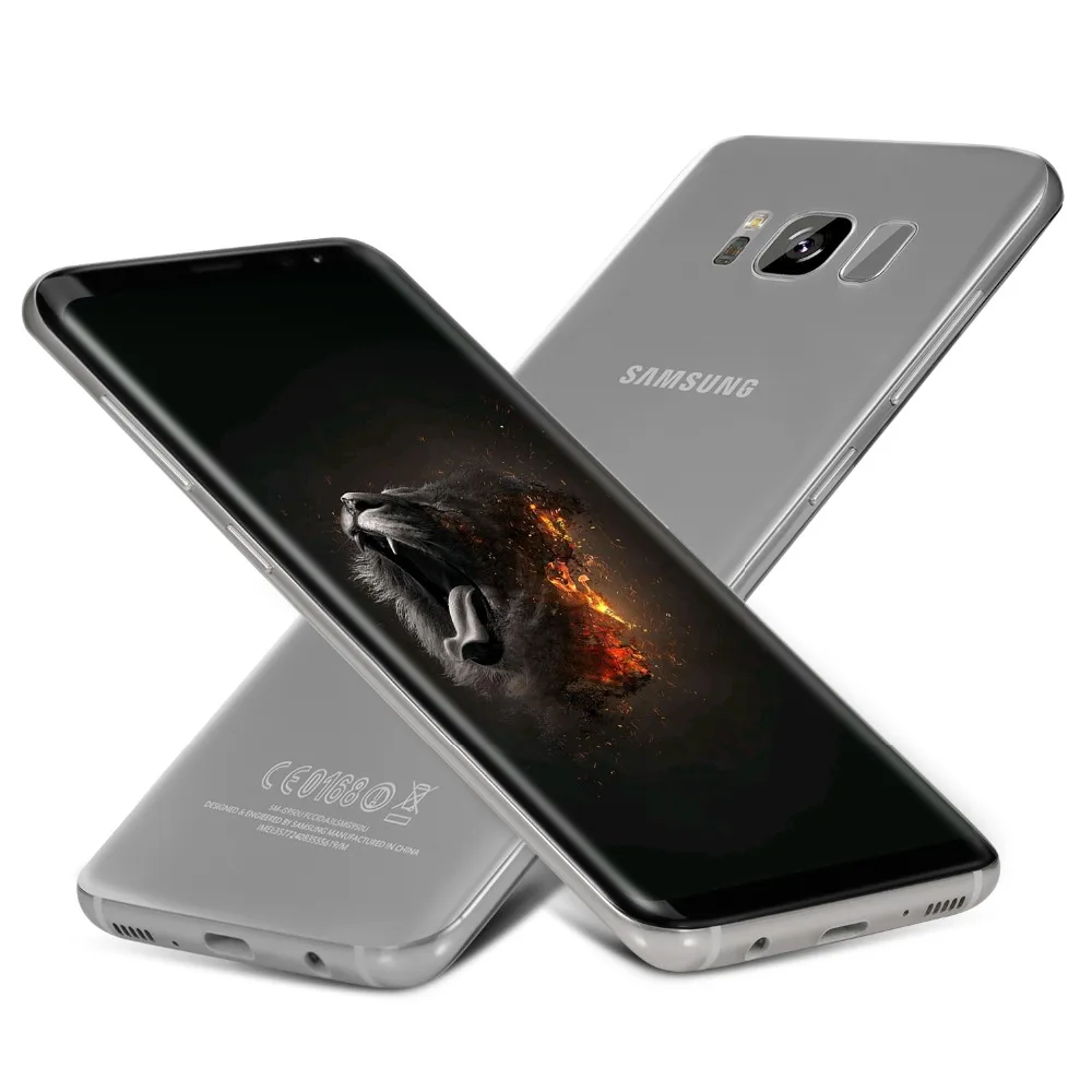 Мобильный телефон samsung Galaxy S8 Duos G950FD с двумя sim-картами, 4 ГБ, 64 ГБ, Восьмиядерный процессор Exynos 8895, 5,8 дюймов, NFC, 4G, Android