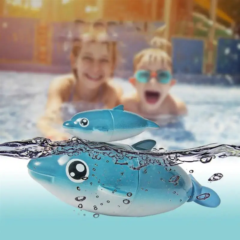 

2 Pcs Animal Bath Tub Toys Children's toys Swimming Water Toys Bathtub Pool beach toys Gift interactive Bath toys for kids baby