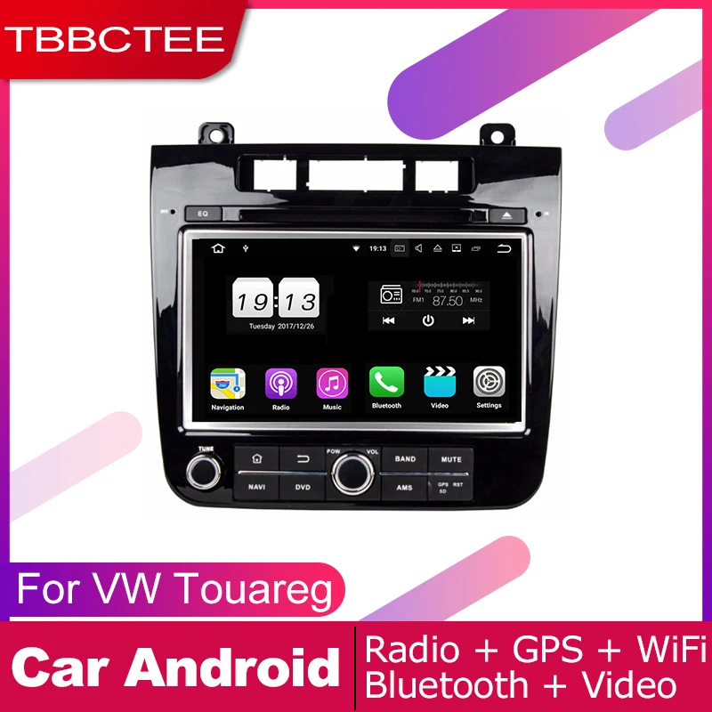 Автомобильный dvd-плеер TBBCTEE мультимедийный проигрыватель с gps для Volkswagen VW Touareg 2010 ~