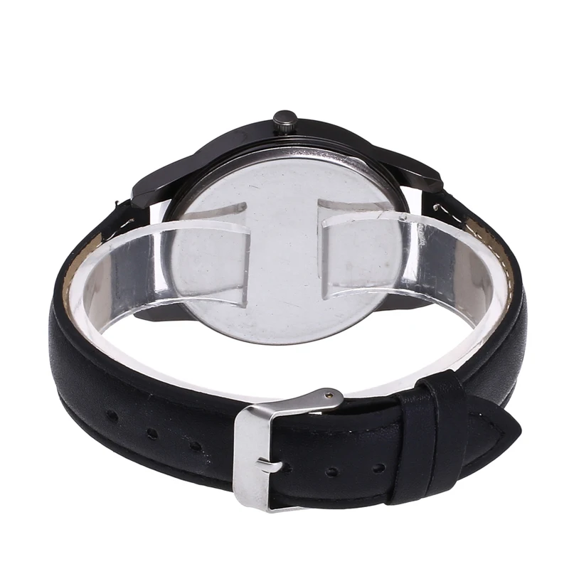 Модные женские повседневные кварцевые часы кожаный ремешок римские цифры