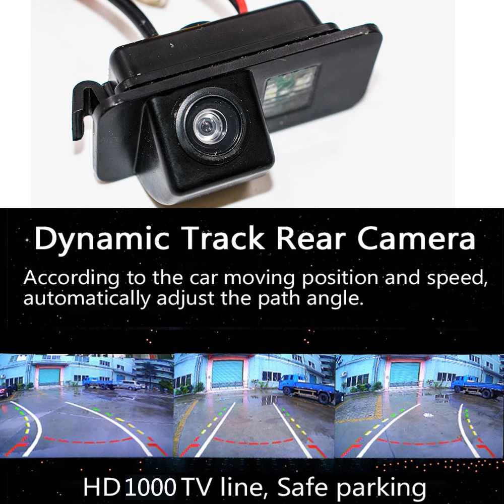 Car Rear View Reverse Camera Backup HD Parking Assistance Camera For Ford Mondeo Ba7 S-Max Fiesta Kuga 2006-2010