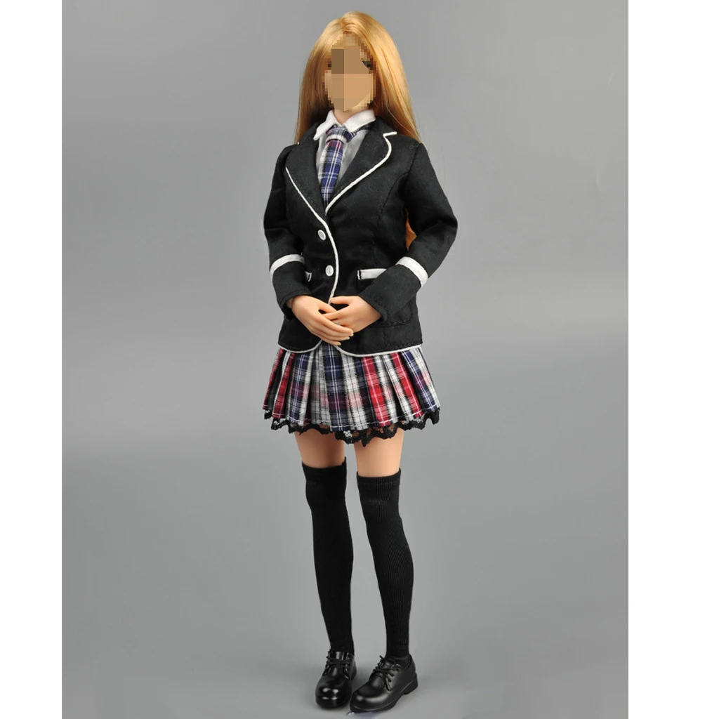 1/6 футболка джинсы комплект обуви 12 дюймов Женская экшн-фигурка аксессуары для