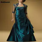 2021 женское платье для матери невесты, свадебное кружевное платье для матери с жакетом, Прозрачное платье на заказ