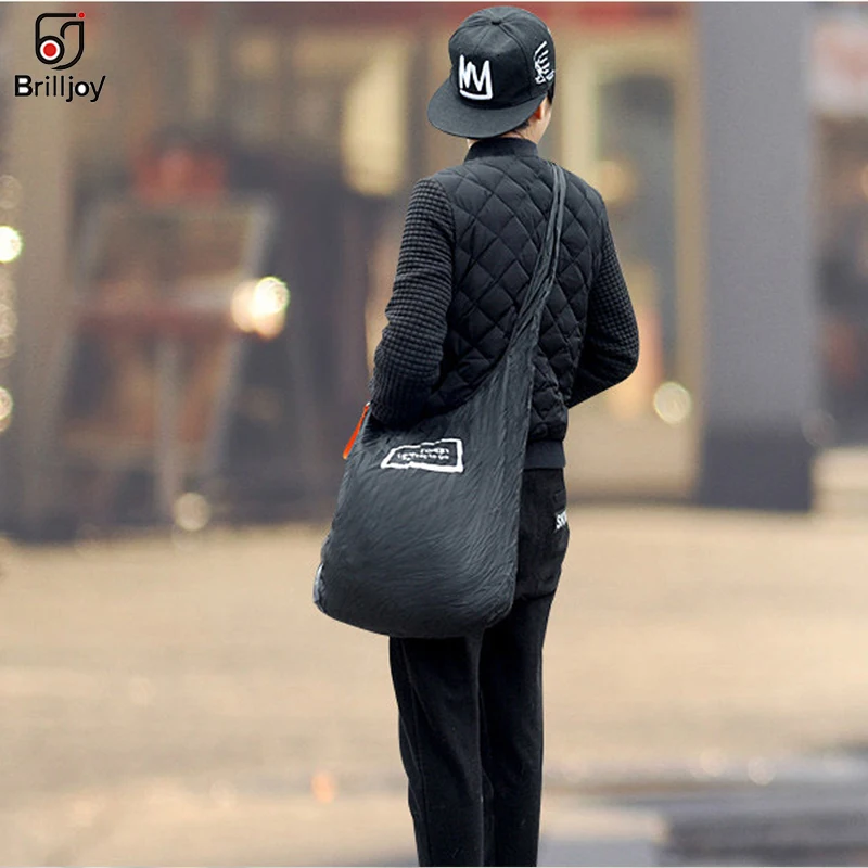 Многоразовая сумка через плечо милая Складная модная Экологически чистая