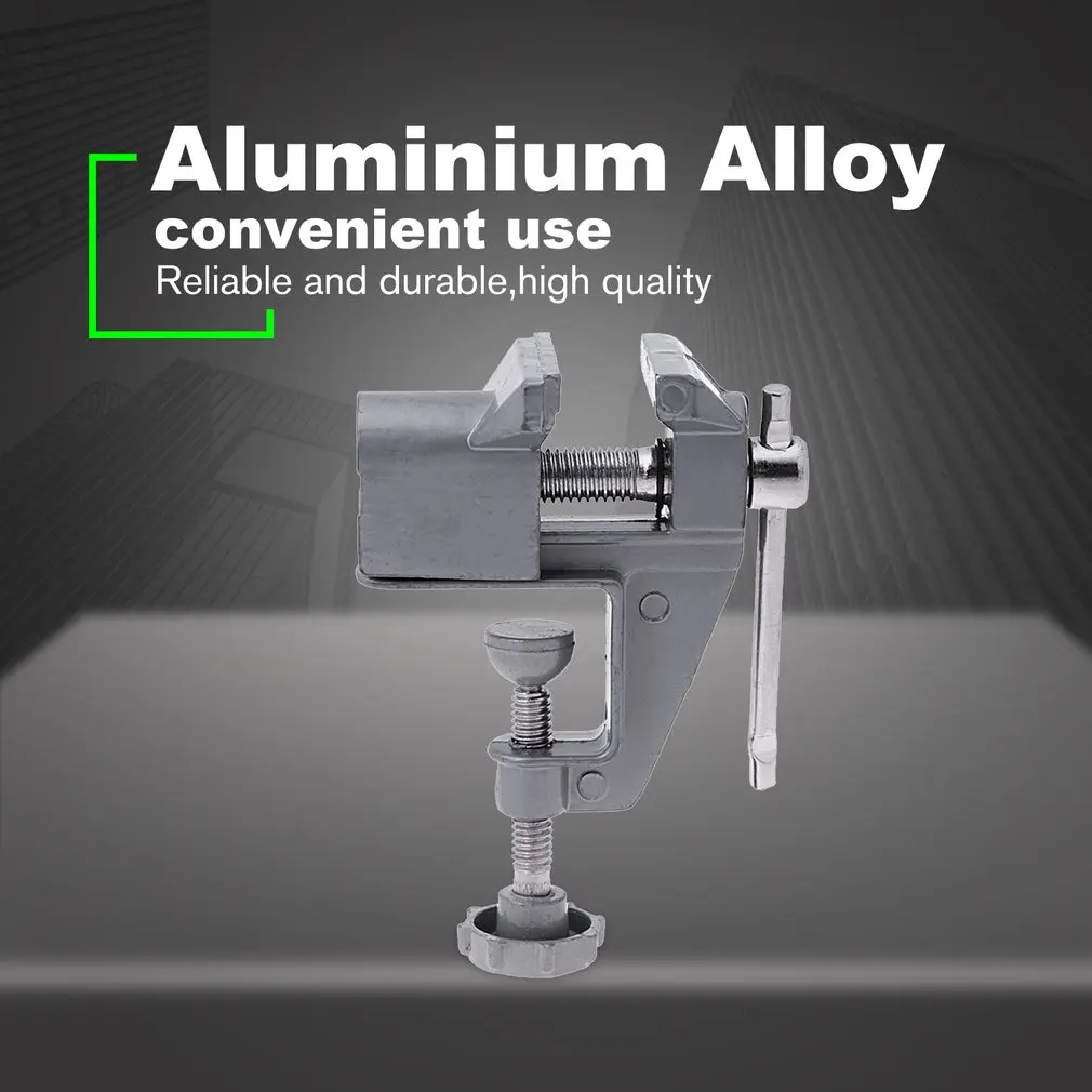 Универсальные мини-тиски алюминиевый сплав 30 мм настольный винт тиски зажим
