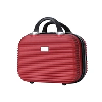 2021 suitcase full metal aluminum magnesium alloy password box cosmetic case 14 inch tool box suitcase