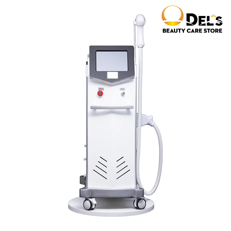 

755 нм диодный лазер Высокая мощность быстрое удаление волос 80 миллионов выстрелов три длины волны 808/1064/машина для всего тела лица ног рук