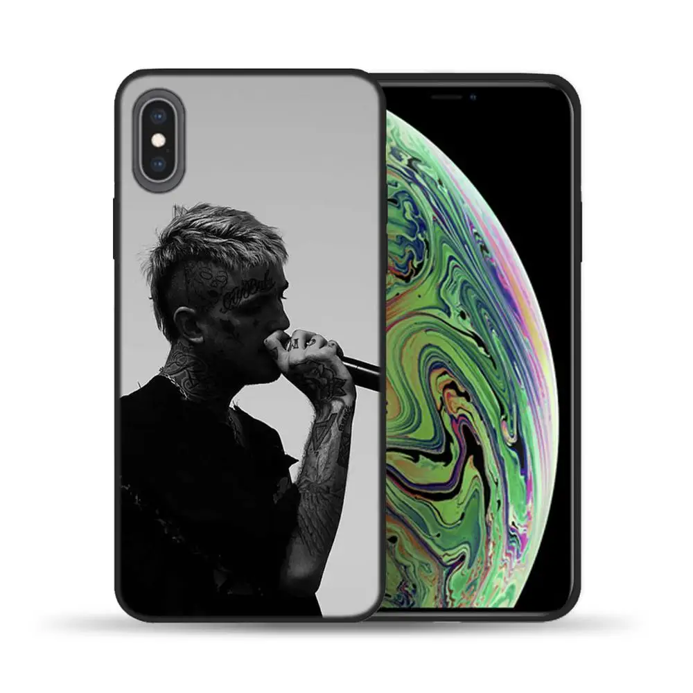 Силиконовый чехол Xxxtentacion Lil Peep для iPhone 12 11 Pro Max X XS XR 8 7 6 6S Plus SE2 | Мобильные телефоны