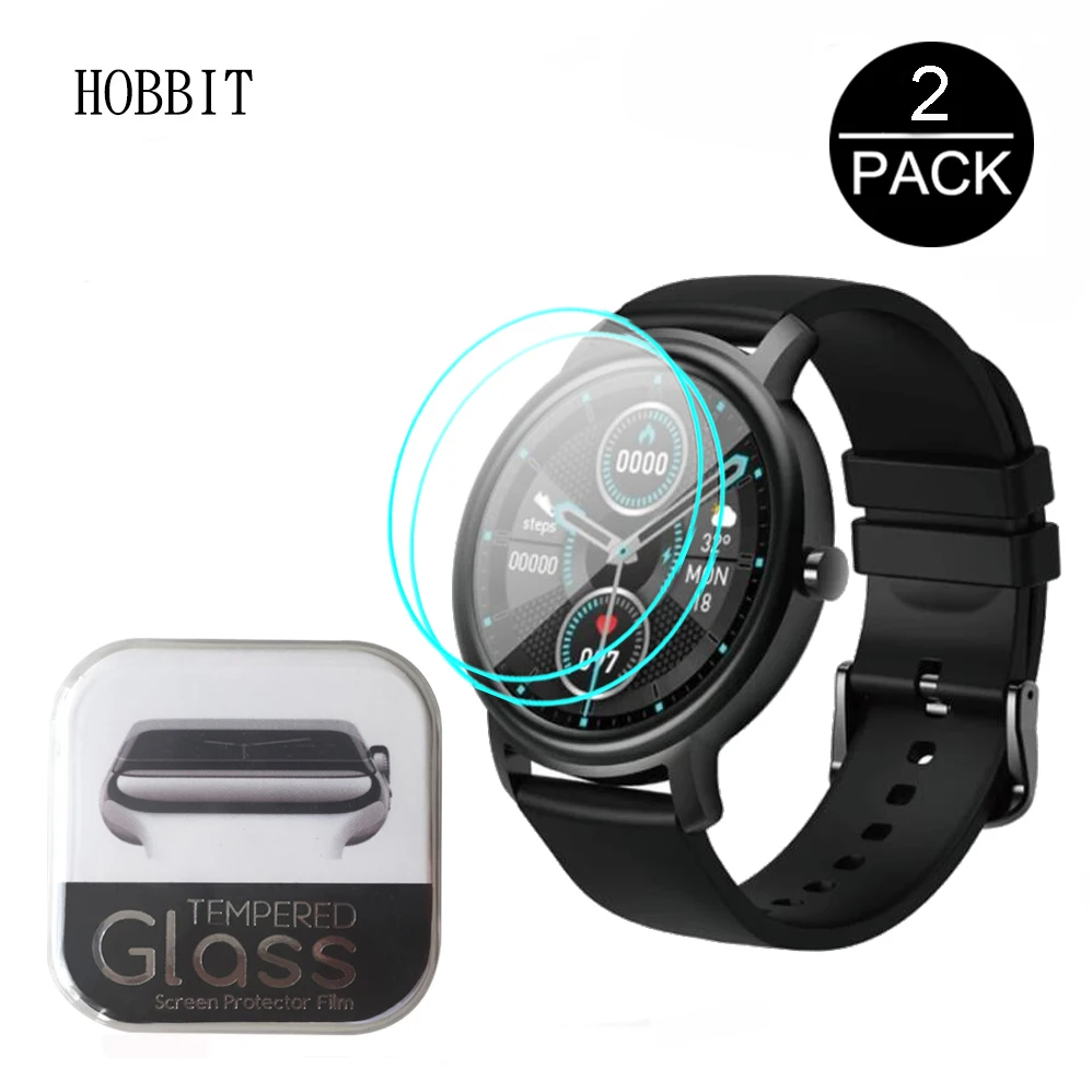 

2PCS Mibro Air 2.5D HD Clear Premium Tempered Glass For Xiaomi Mibro Air SmartWatch Screen Protector Film 9H Anti-Scratch Glass