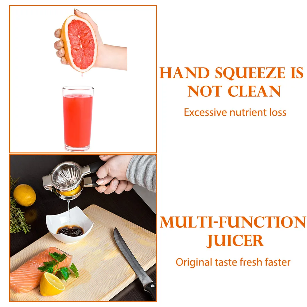 Соковыжималка для лимонов из нержавеющей стали ручная соковыжималка цитрусовых