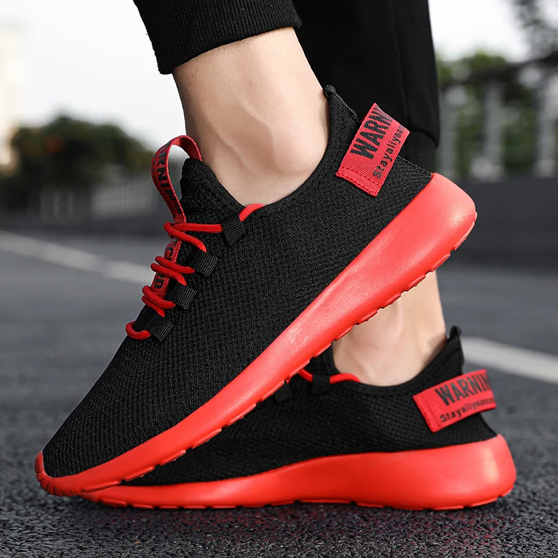 New trendy brand breathable casual sports shoes men's simple and versatile soft-soled Korean trend low-top | Обувь