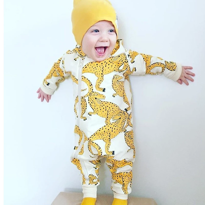 Ins/популярный Рождественский комбинезон для маленьких девочек детский вязаный