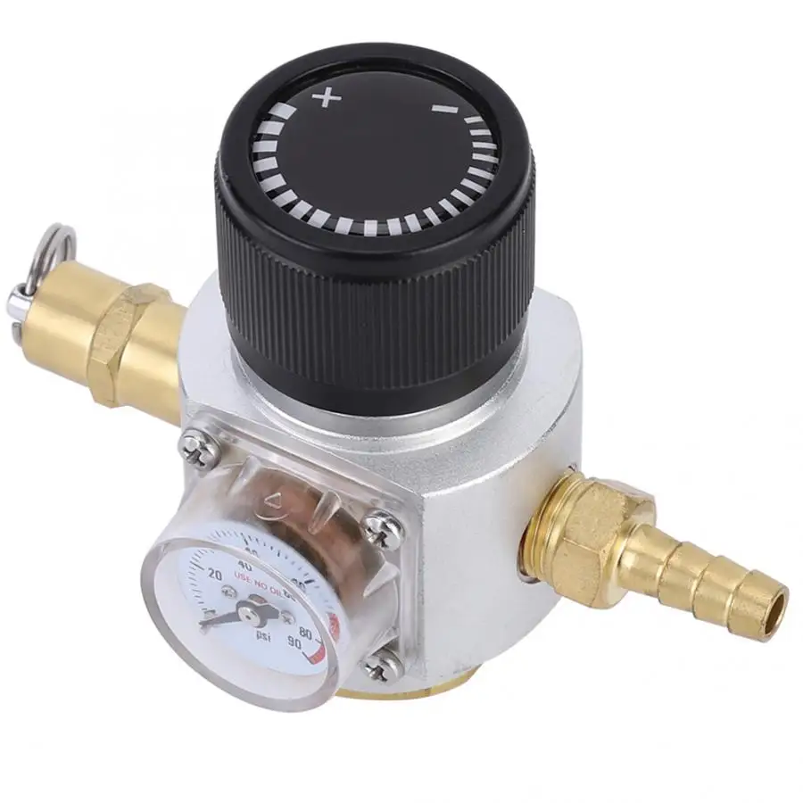 New Arrive Level 2 Pressure Gauge Regulator Beer with Safety Valve Brewing Accessories | Инструменты