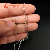 925 sterling silver o and snake box chain for woman 40cm45cm 0 70 8mm chain necklace