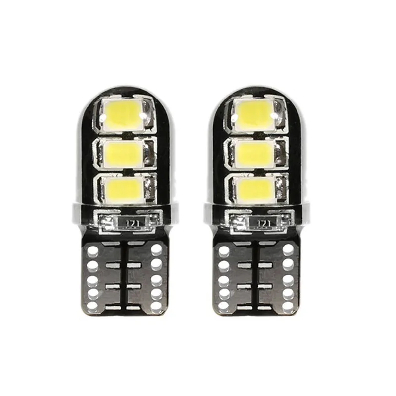 2 10 шт. высокое Мощность 2835 Чип T10 6SMD W5W 194 168 автомобиля светодиодный DRL интерьера